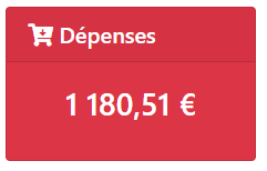 Dépenses